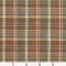 Brown Green Plaid Linen Look Woven Pattern Upholstery Fabric by The Yard - SKU: Homer Juniper